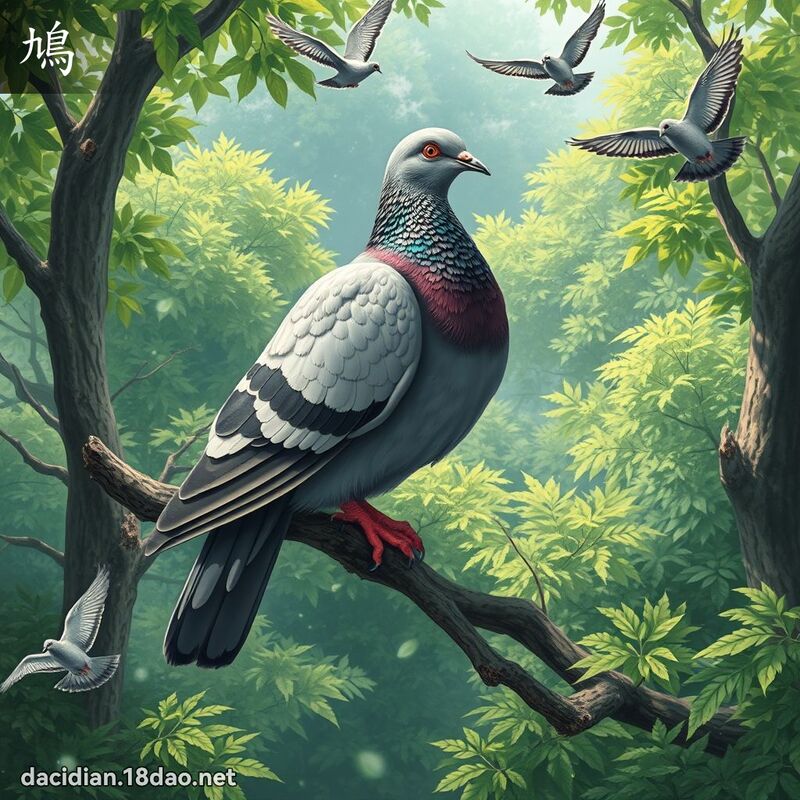 鳩 - 國語大辭典配圖