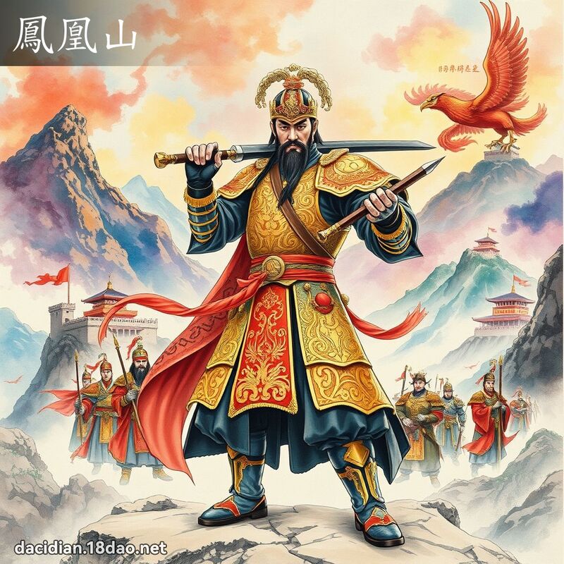 凤凰山 - 国语大辞典配图