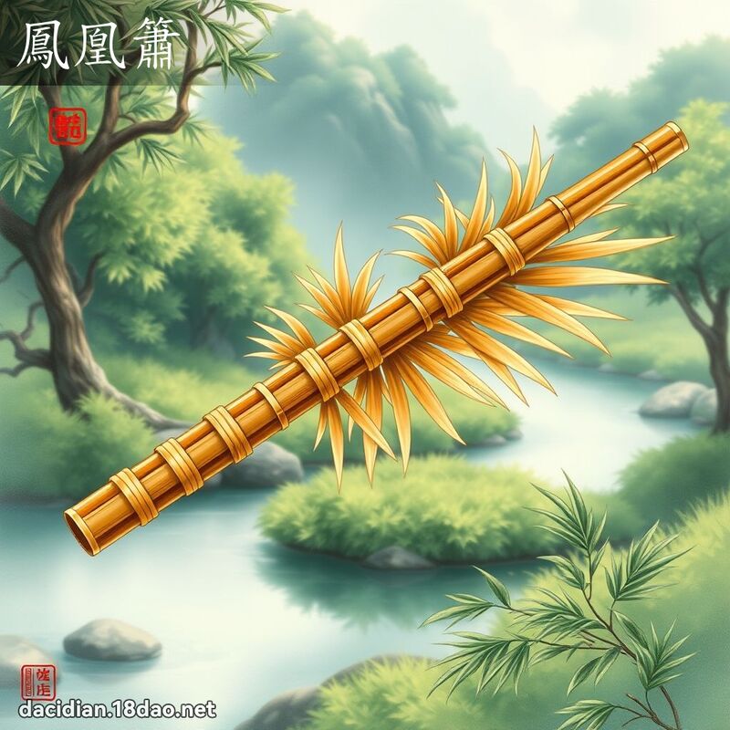 鳳凰簫 - 國語大辭典配圖