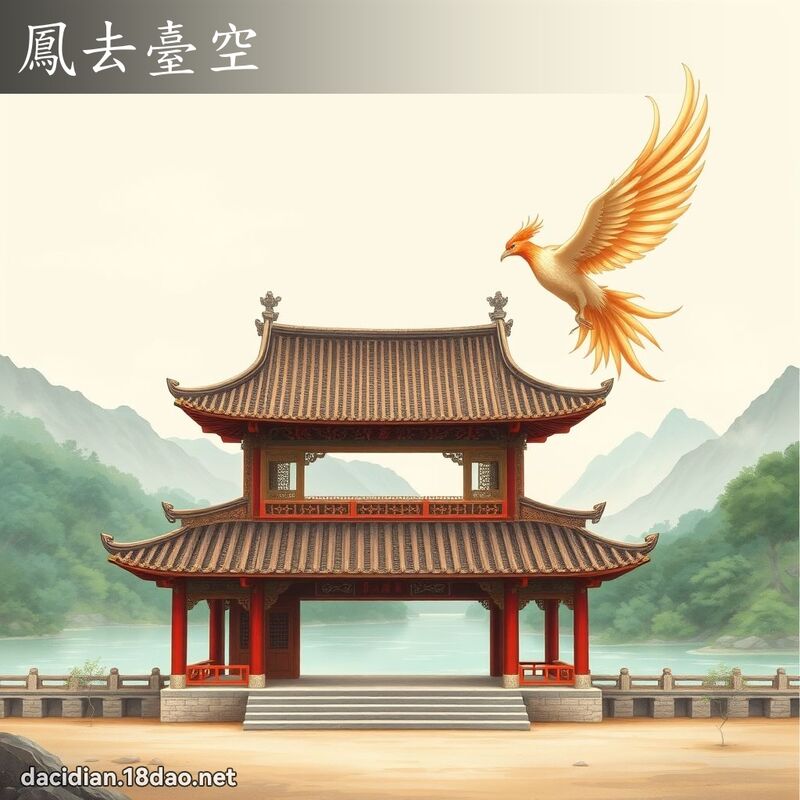 凤去台空 - 国语大辞典配图
