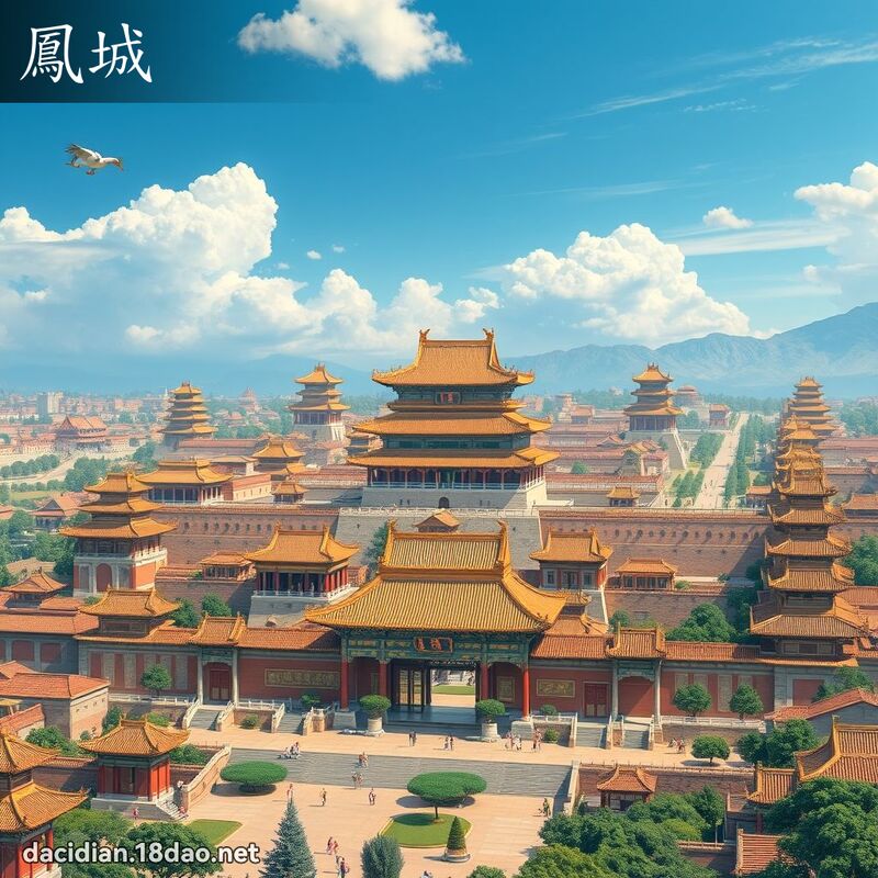凤城 - 国语大辞典配图