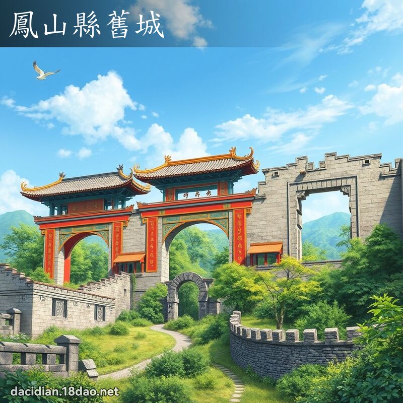 鳳山縣舊城 - 國語大辭典配圖