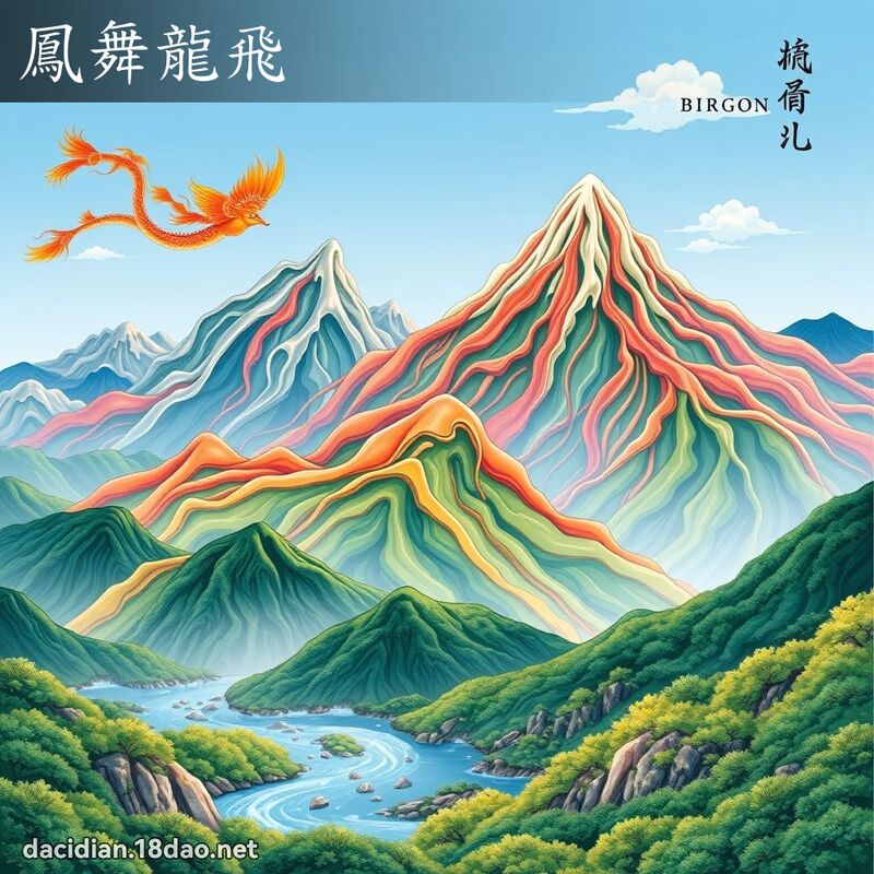 凤舞龙飞 - 国语大辞典配图
