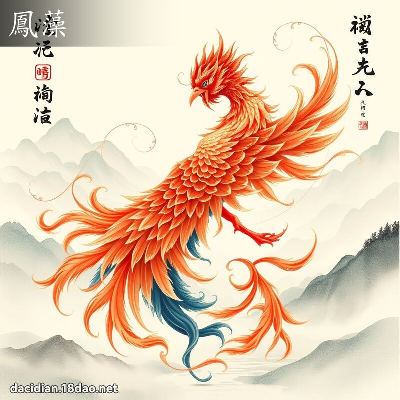 鳳藻 - 國語大辭典配圖