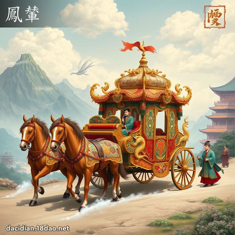 鳳輦 - 國語大辭典配圖