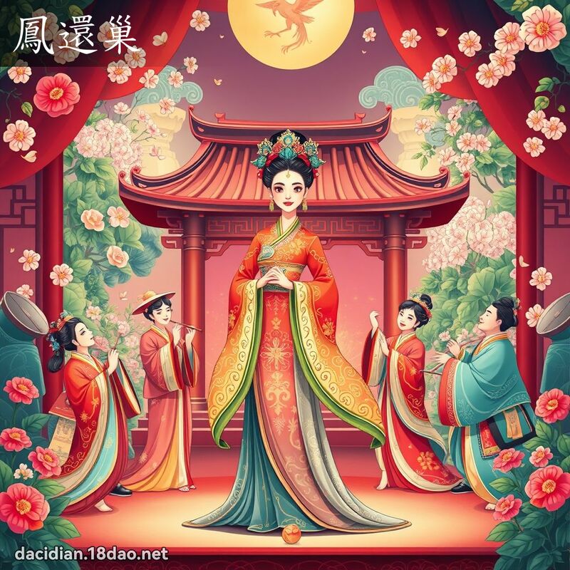 鳳還巢 - 國語大辭典配圖