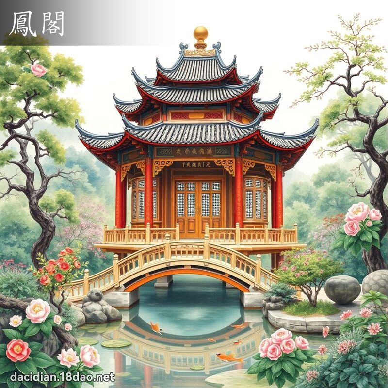 鳳閣 - 國語大辭典配圖