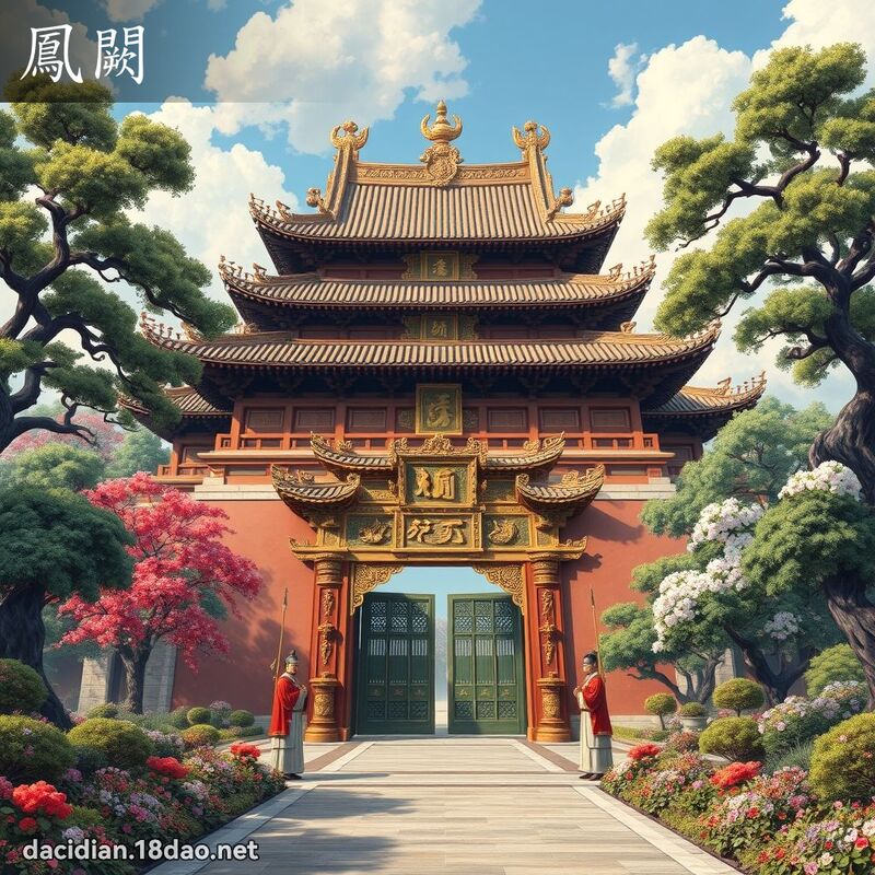 鳳闕 - 國語大辭典配圖