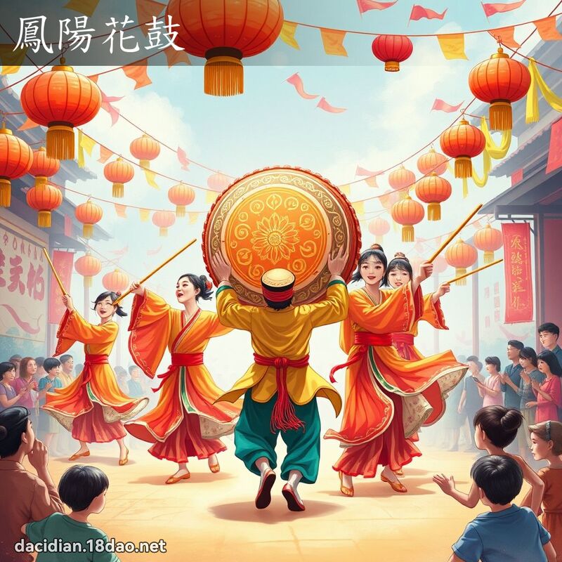 鳳陽花鼓 - 國語大辭典配圖