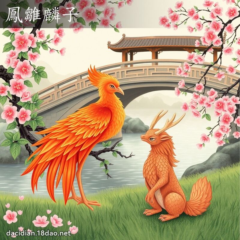 鳳雛麟子 - 國語大辭典配圖