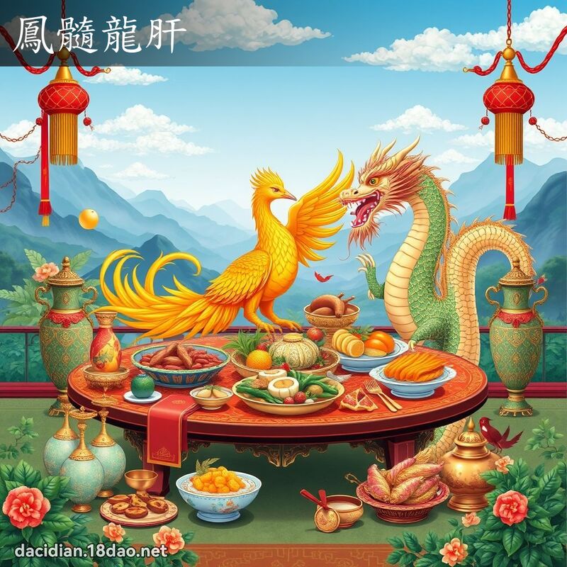 鳳髓龍肝 - 國語大辭典配圖