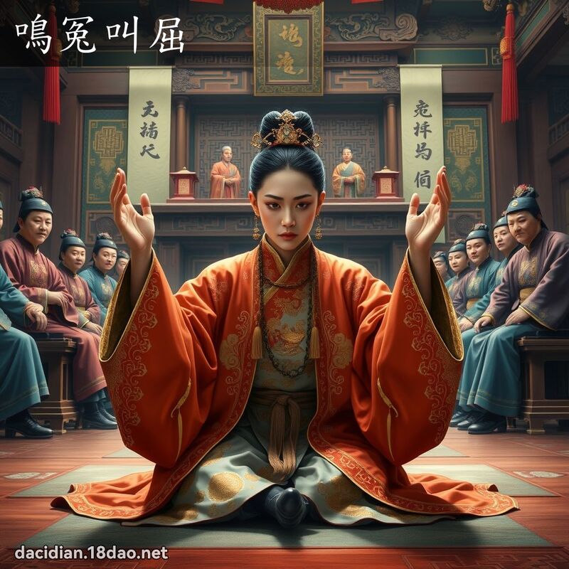 鳴冤叫屈 - 國語大辭典配圖