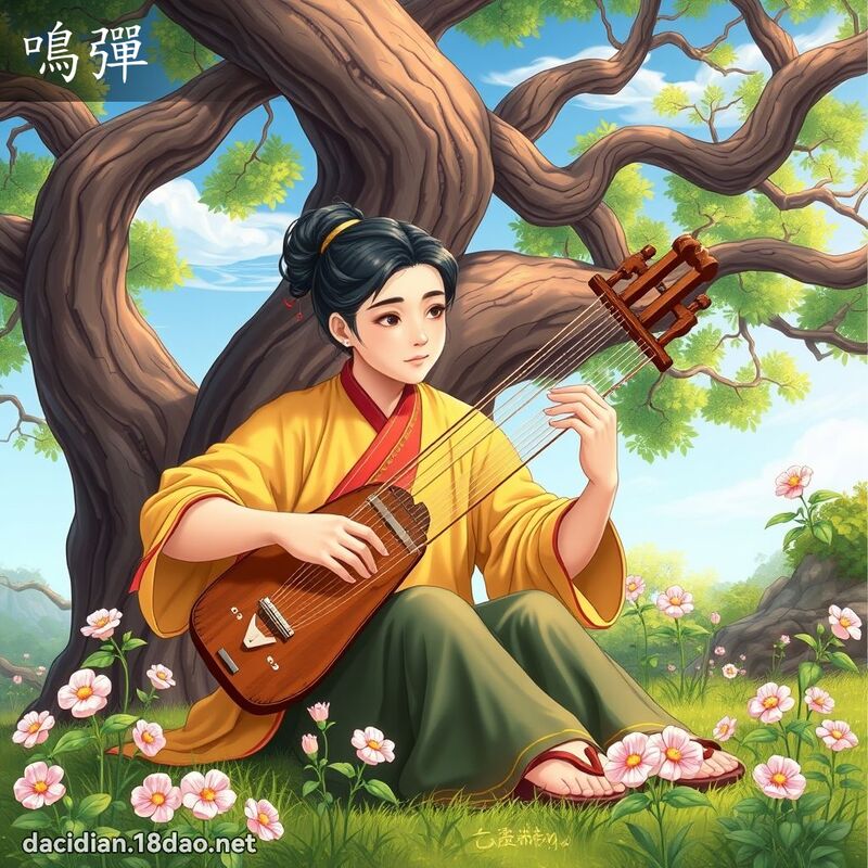 鸣弹 - 国语大辞典配图