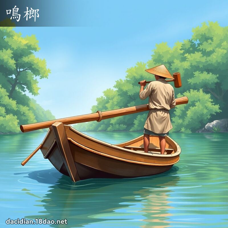 鳴榔 - 國語大辭典配圖