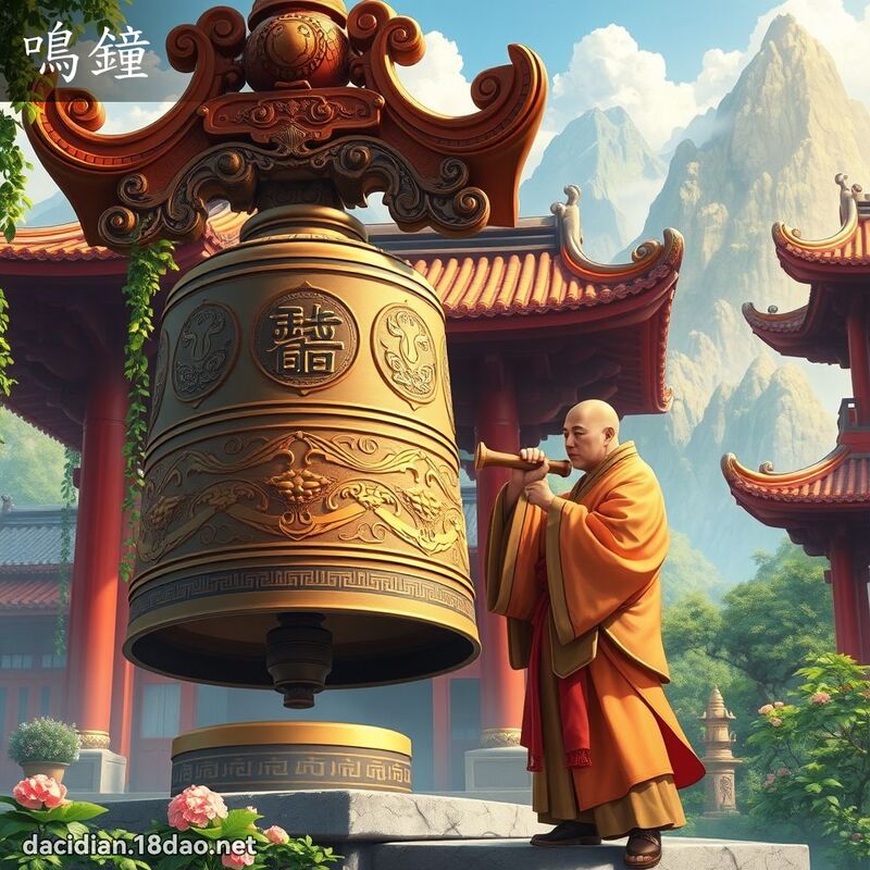 鸣钟 - 国语大辞典配图