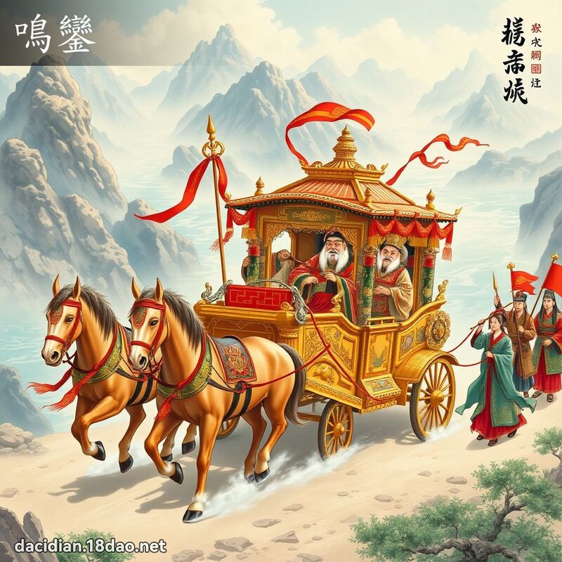 鸣鑾 - 国语大辞典配图