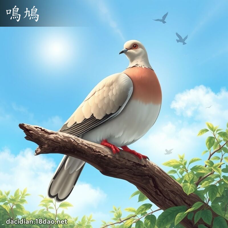 鸣鳩 - 国语大辞典配图