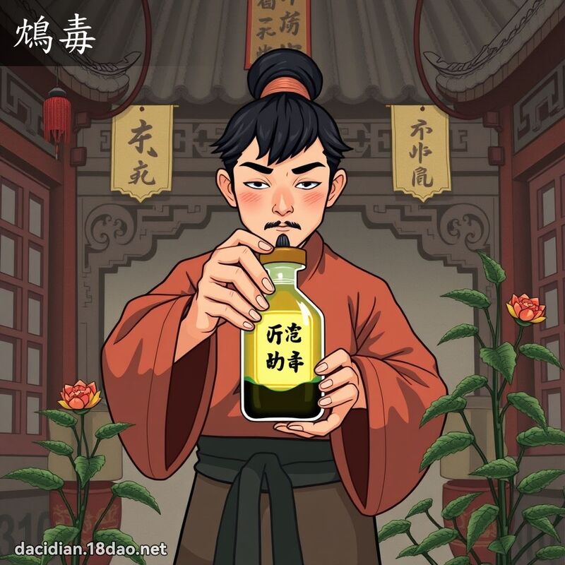 鴆毒 - 國語大辭典配圖