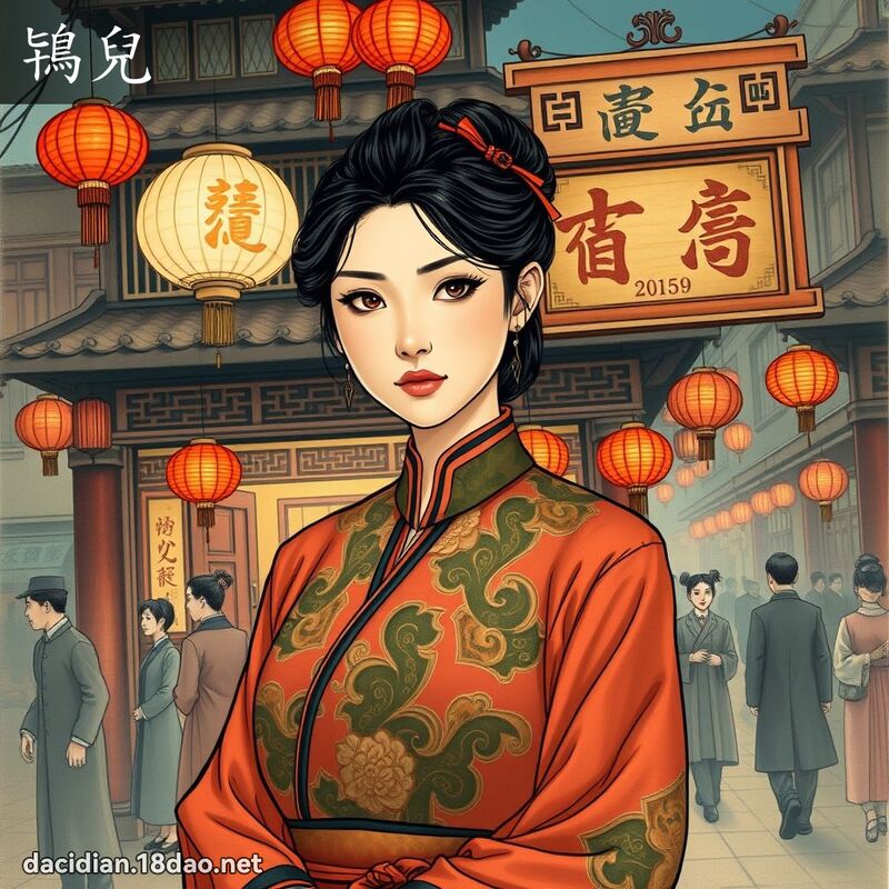 鴇儿 - 国语大辞典配图