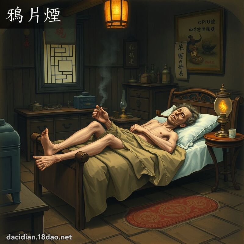 鴉片煙 - 國語大辭典配圖