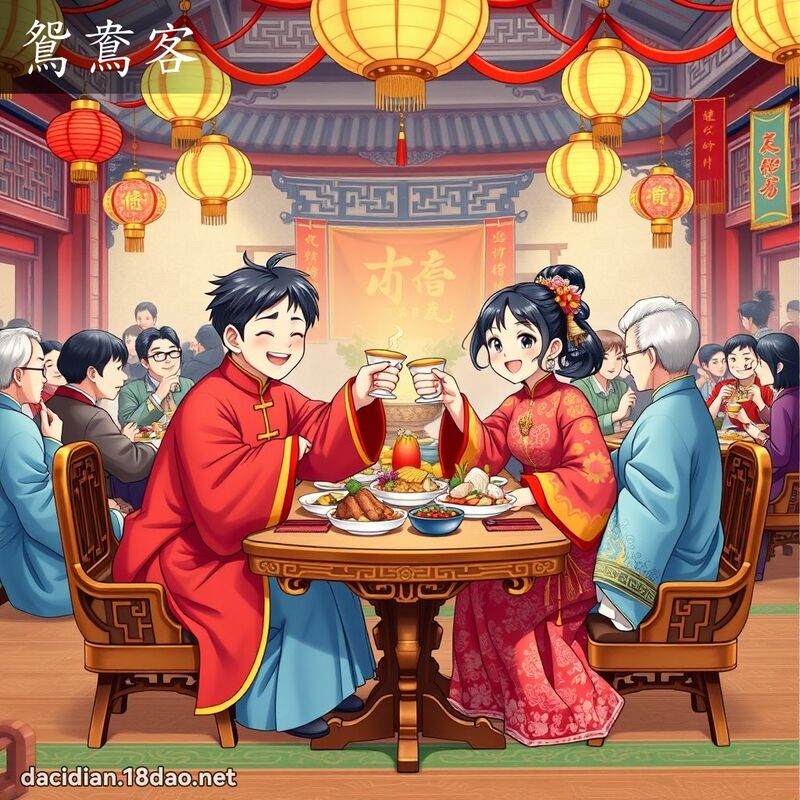 鸳鸯客 - 国语大辞典配图