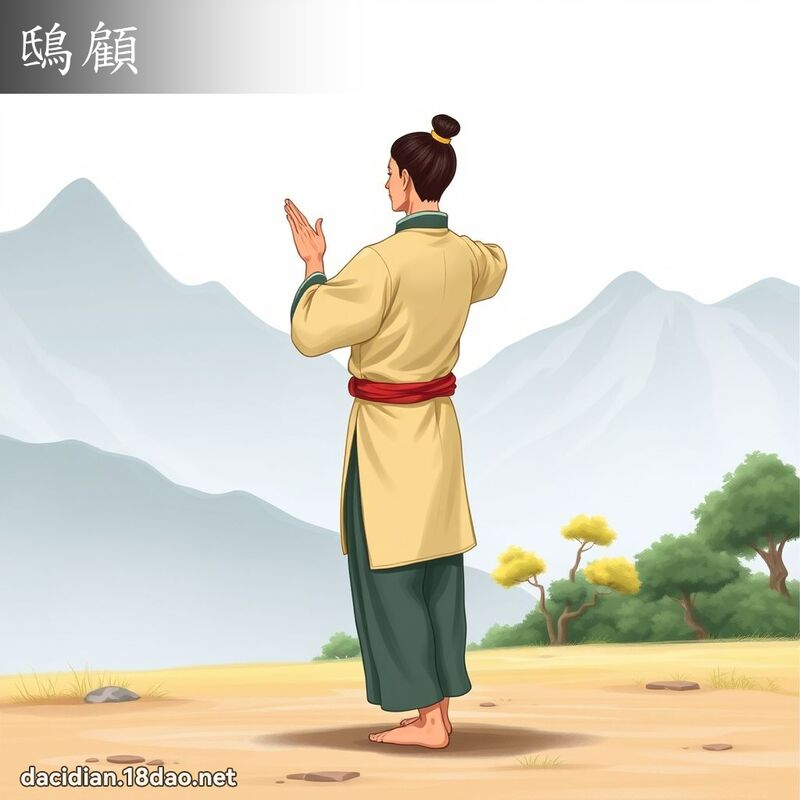 鴟顾 - 国语大辞典配图