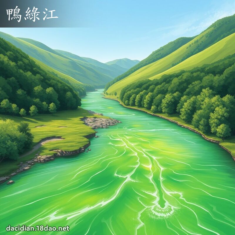 鸭绿江 - 国语大辞典配图