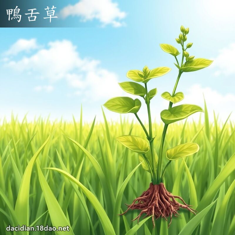 鴨舌草 - 國語大辭典配圖