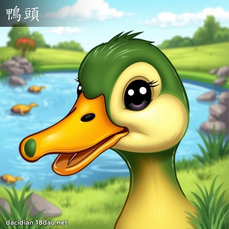 鸭头 - 国语大辞典配图