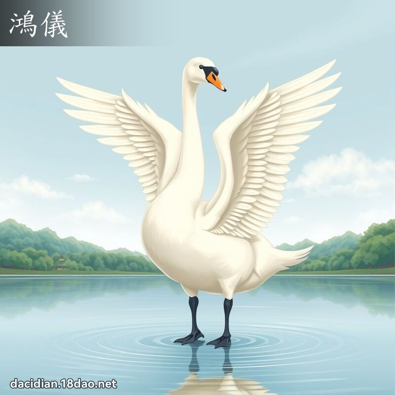鴻儀 - 國語大辭典配圖