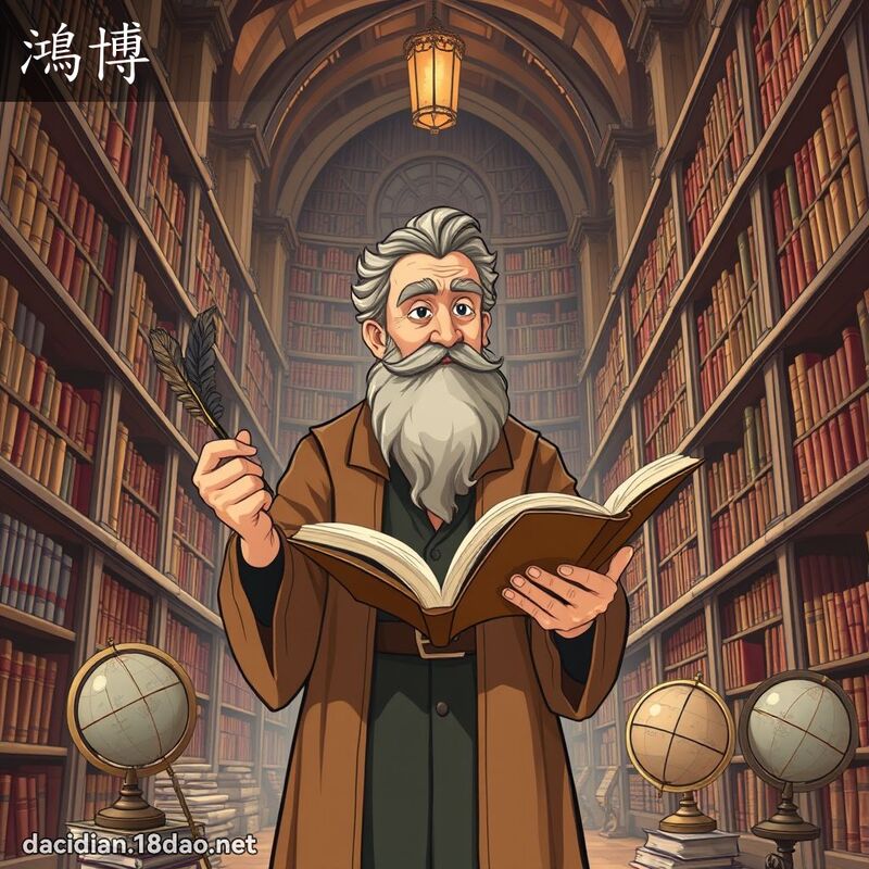 鴻博 - 國語大辭典配圖