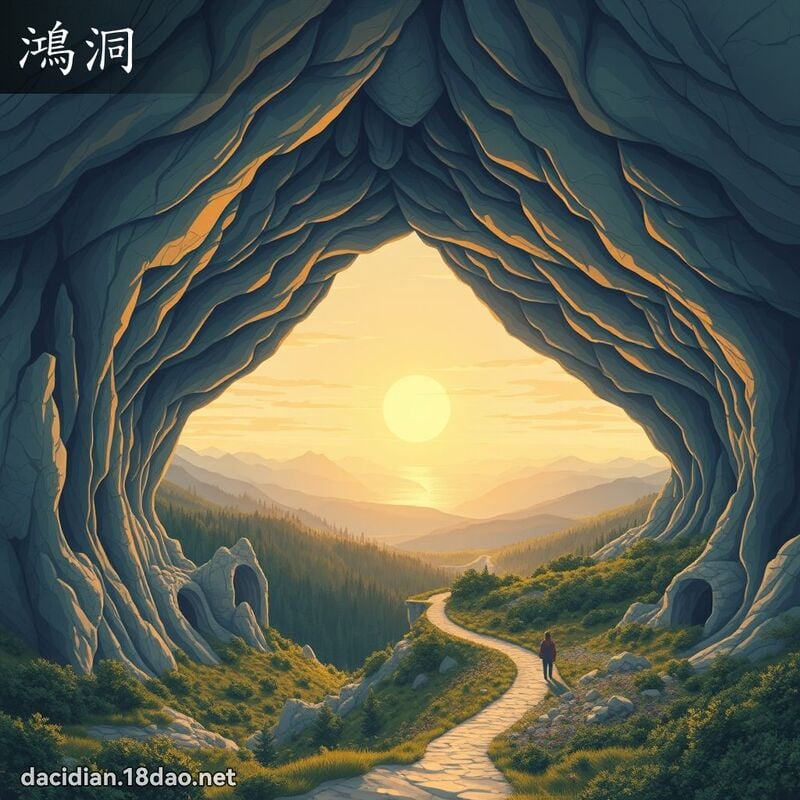 鴻洞 - 國語大辭典配圖