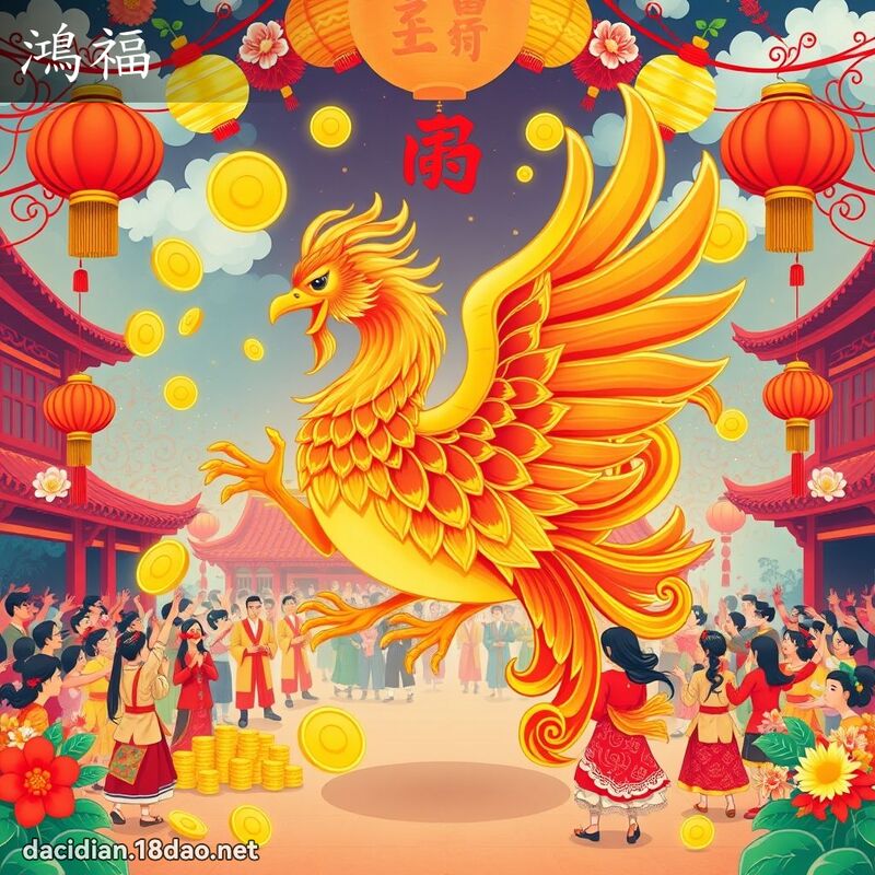 鴻福 - 國語大辭典配圖