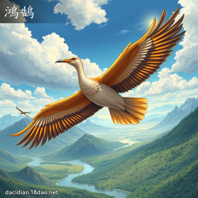 鸿鵠 - 国语大辞典配图