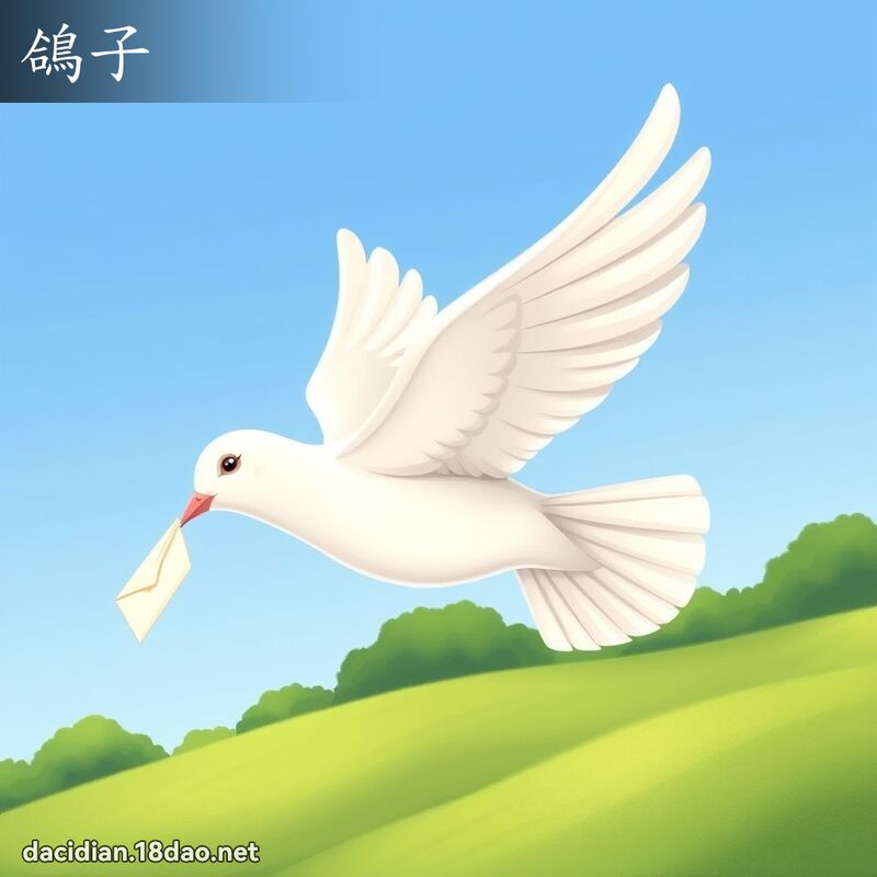 鴿子 - 國語大辭典配圖