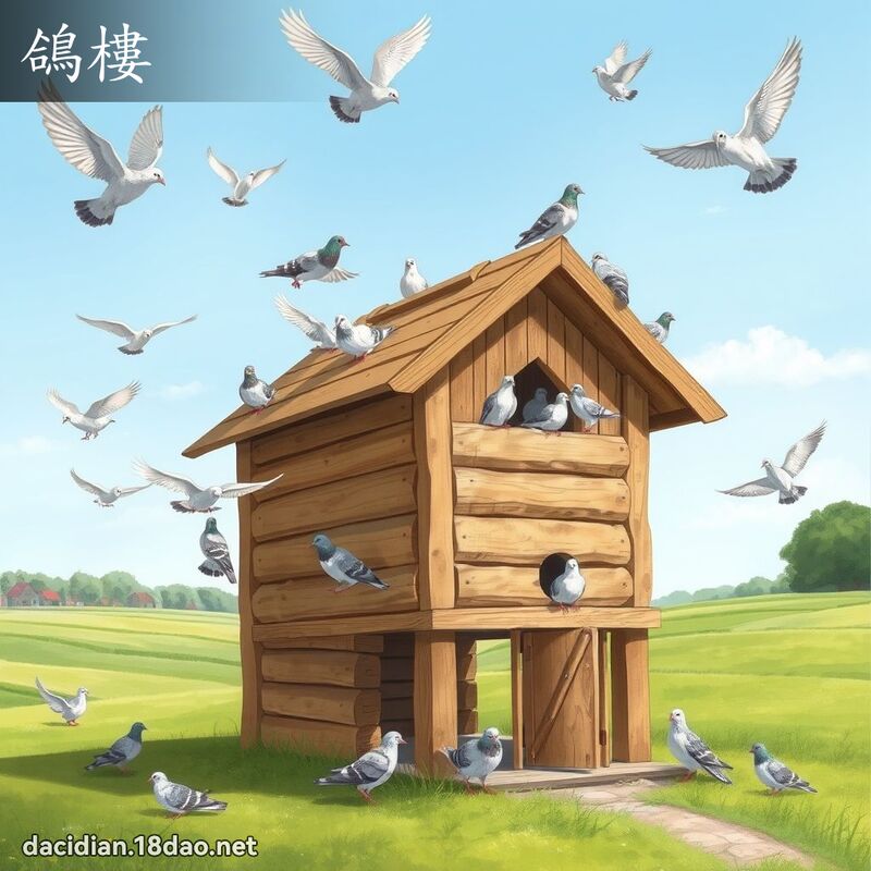 鴿樓 - 國語大辭典配圖