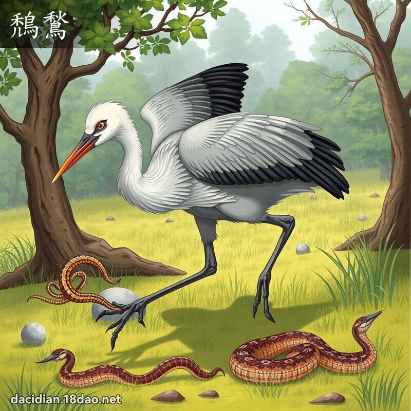 鵚鶖 - 國語大辭典配圖