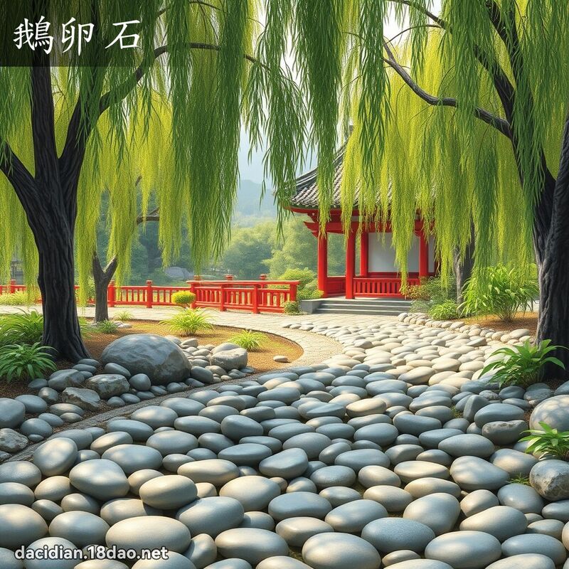 鵝卵石 - 國語大辭典配圖