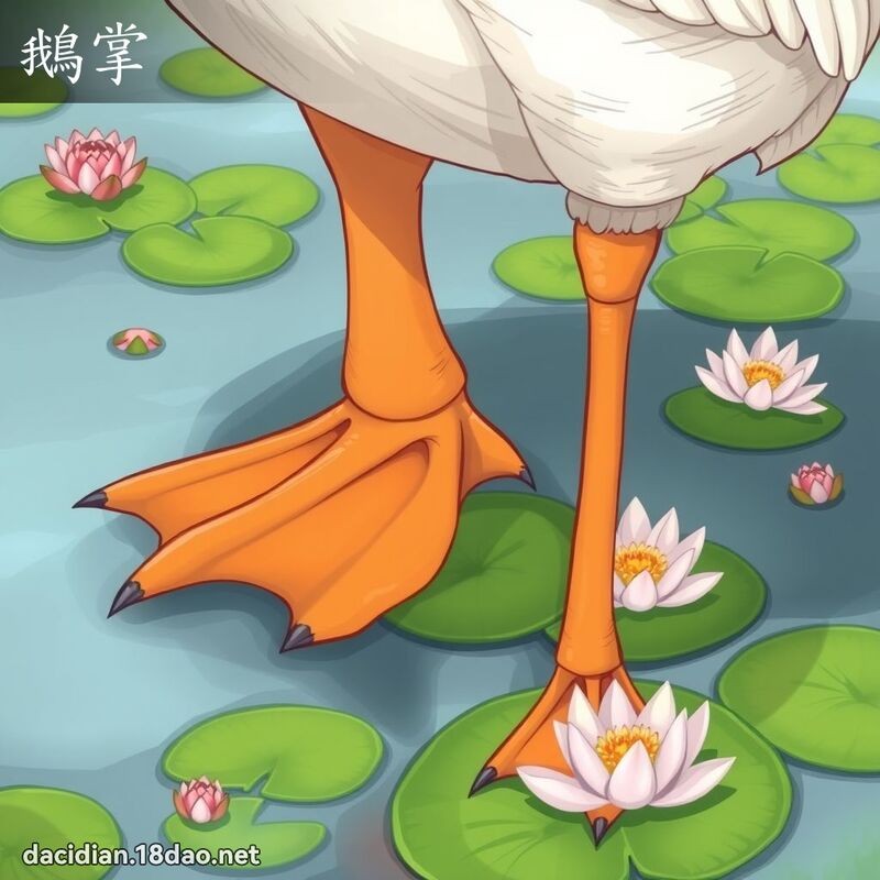鹅掌 - 国语大辞典配图