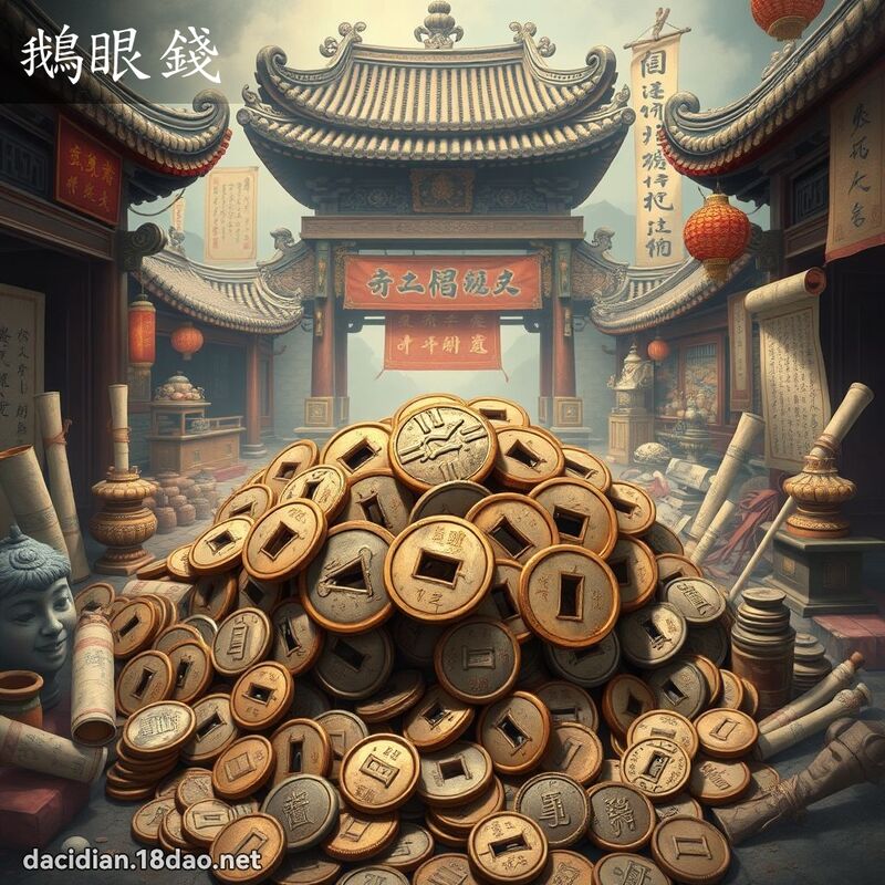 鹅眼钱 - 国语大辞典配图