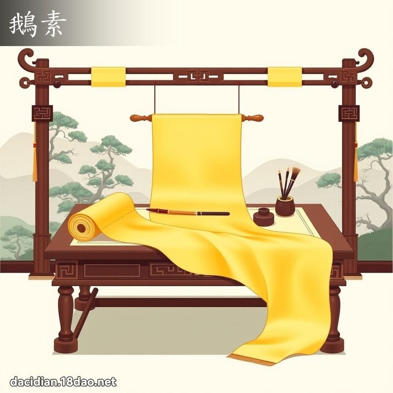 鹅素 - 国语大辞典配图