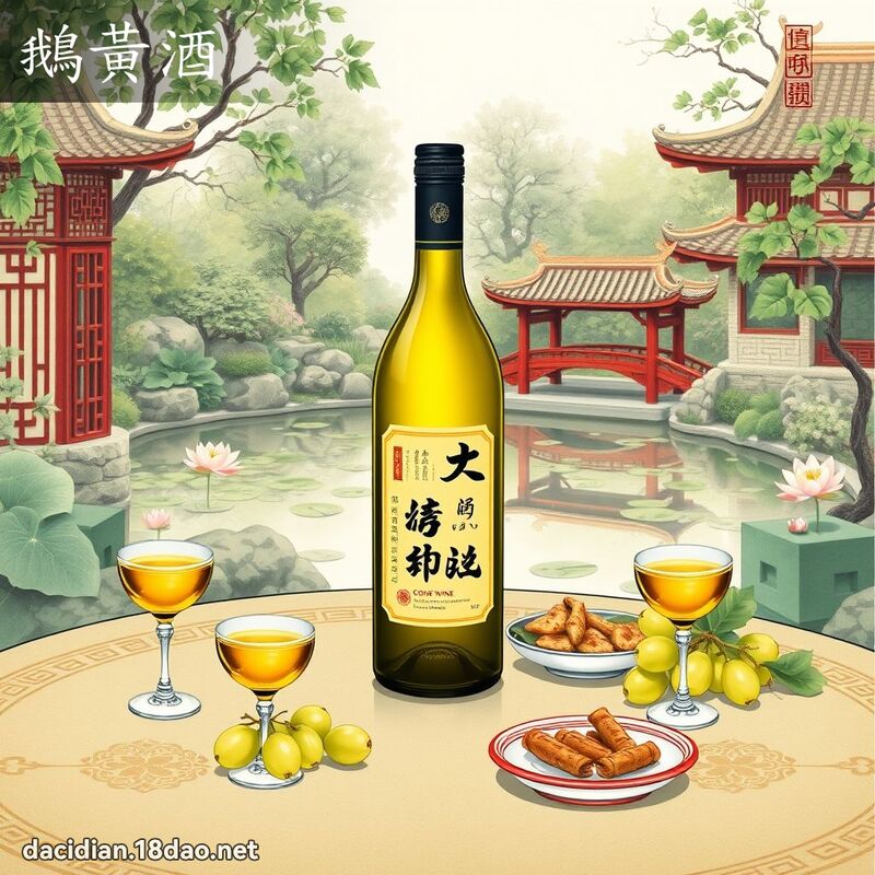 鵝黃酒 - 國語大辭典配圖