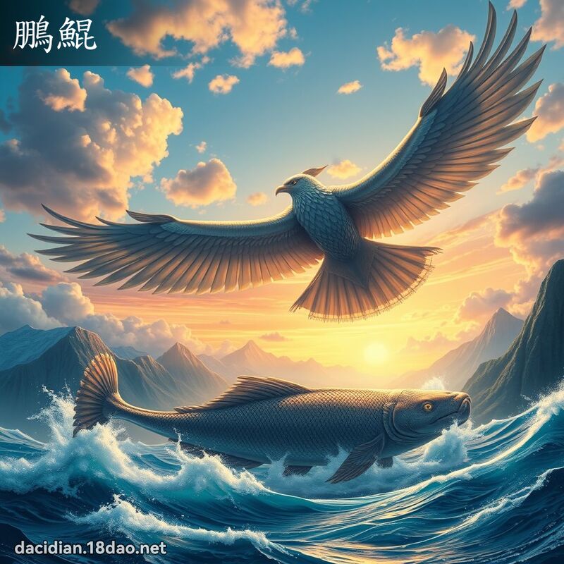 鵬鯤 - 國語大辭典配圖