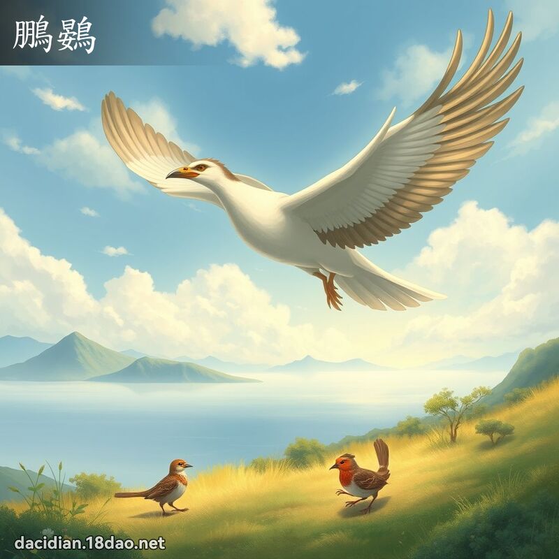 鵬鷃 - 國語大辭典配圖