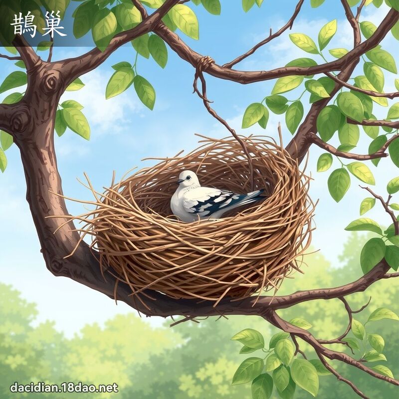 鹊巢 - 国语大辞典配图