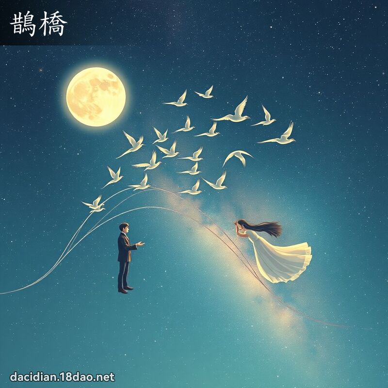 鵲橋 - 國語大辭典配圖