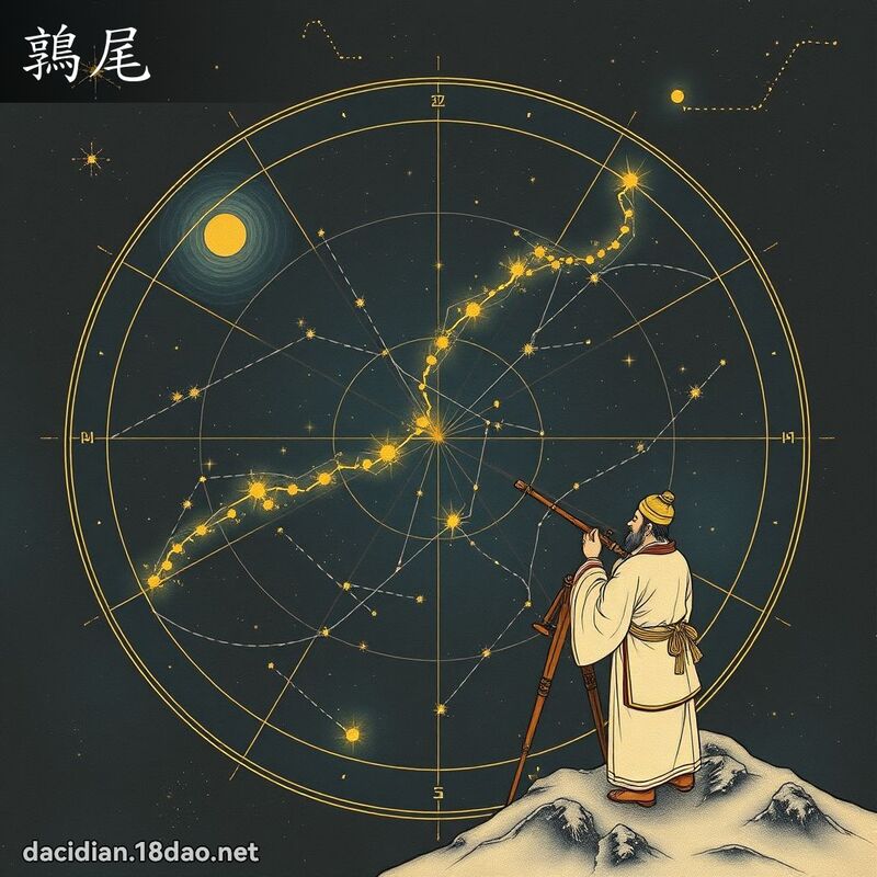 鶉尾 - 国语大辞典配图
