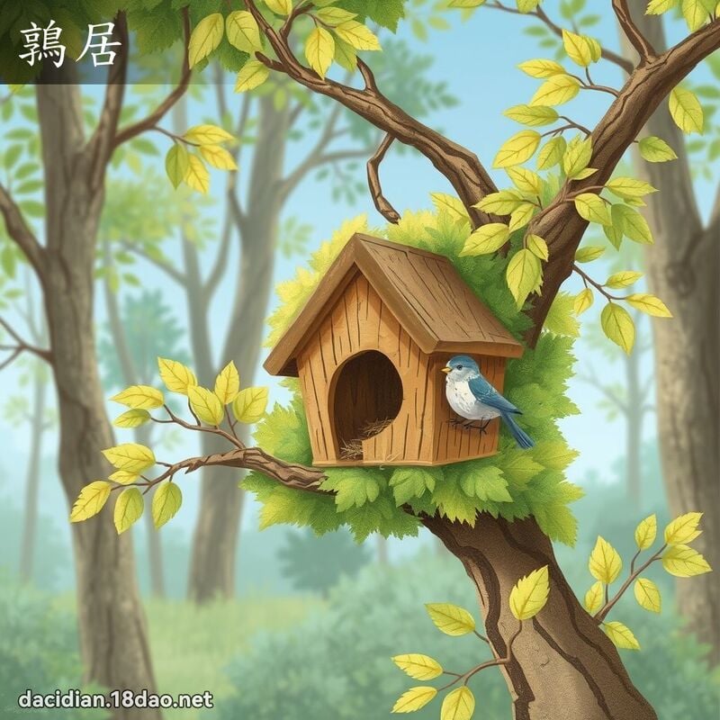 鶉居 - 國語大辭典配圖