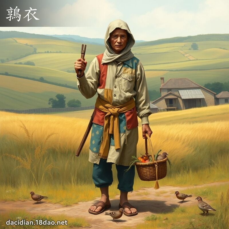 鶉衣 - 国语大辞典配图