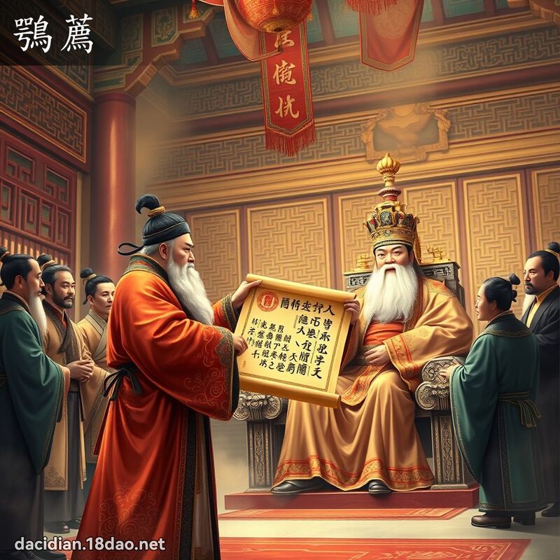 鶚薦 - 國語大辭典配圖